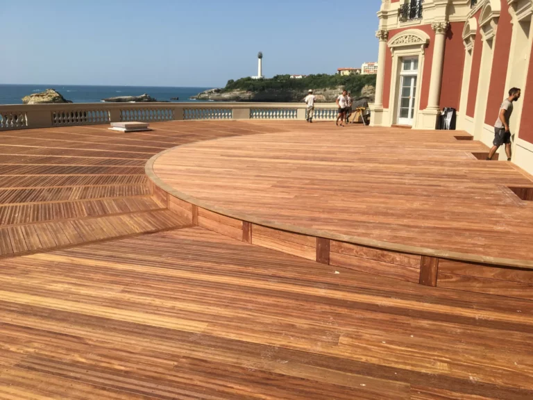 Terrasse Hotêl du palais à Biarritz